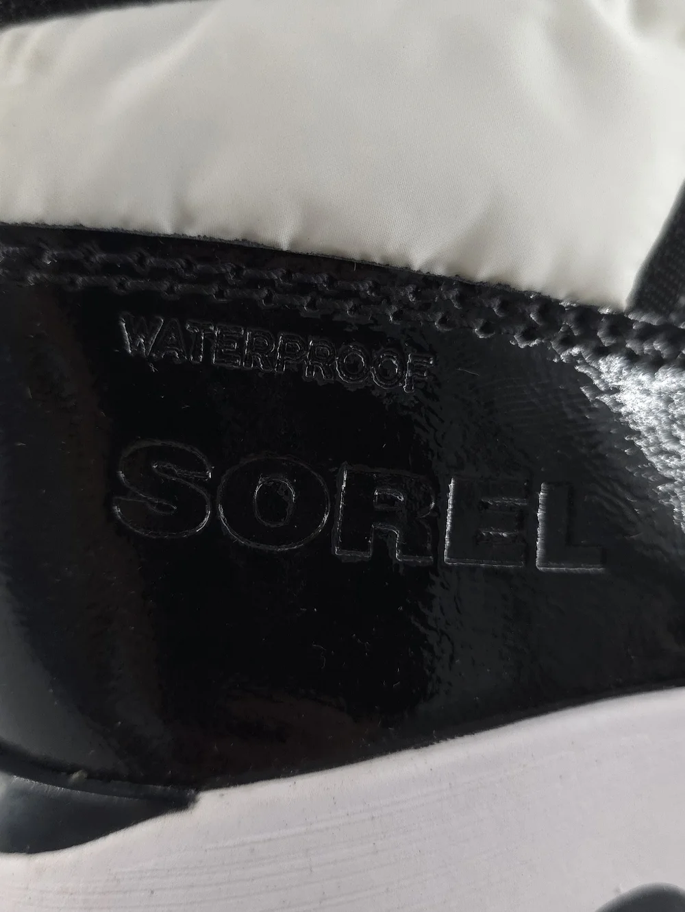 SOREL Women's Kinetic Impact Sport Waterproof Boot sea salt black Size 11